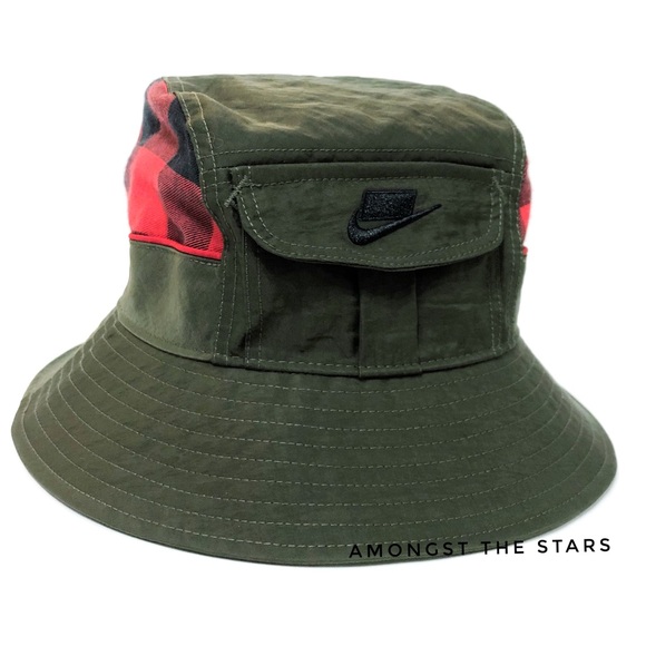 nike bucket hat with pocket